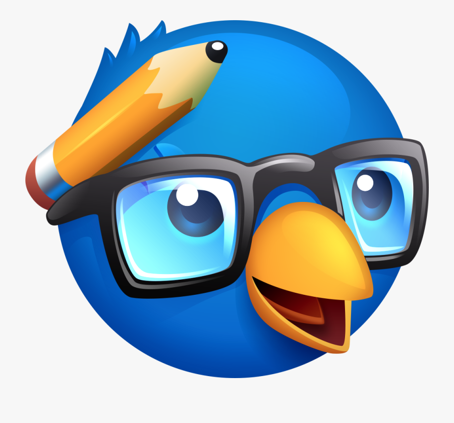 Ollie Pulls Out His Glasses And Pocket Protector In - Twitterrific, Transparent Clipart