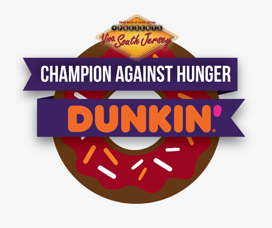 Food Bank Of South Jersey Celebrates Dunkin’ As Champion - Illustration, Transparent Clipart