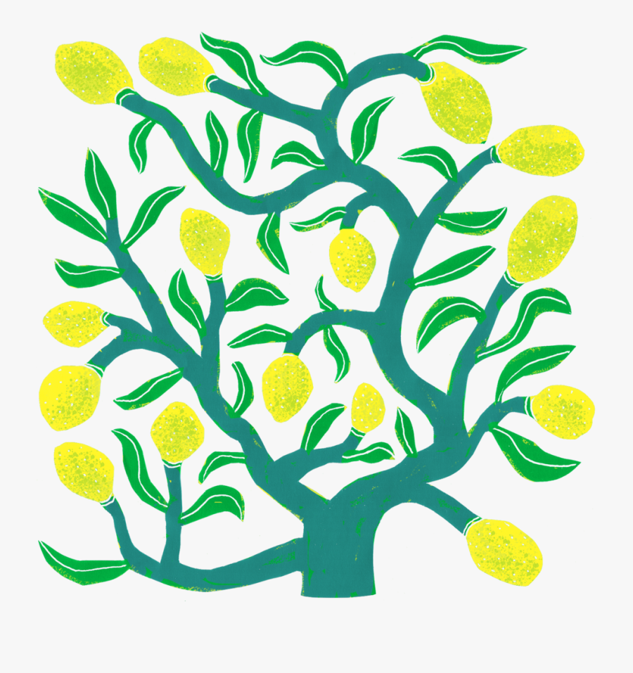 Transparent Lemon Tree Png, Transparent Clipart