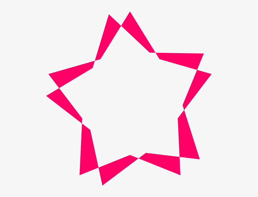 Transparent Pink Star Clipart, Transparent Clipart