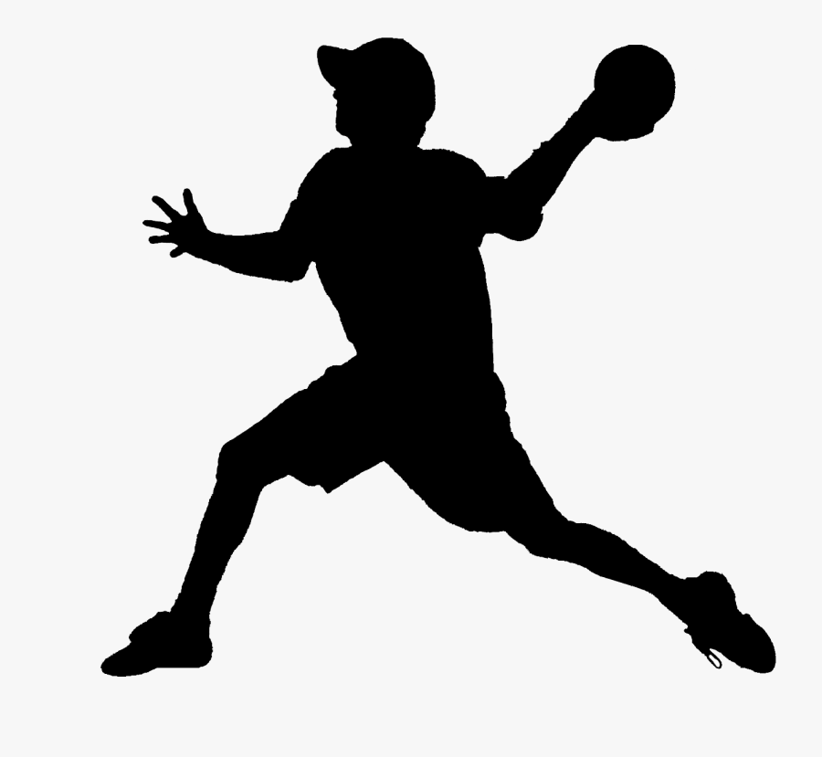 Dodgeball Clip Throwing Picture - Dodgeball Black And White Clipart, Transparent Clipart