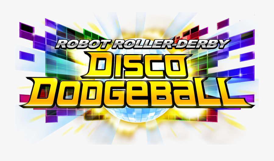 Clip Art Robot Roller Derby Disco - Robot Roller Derby Disco Dodgeball, Transparent Clipart