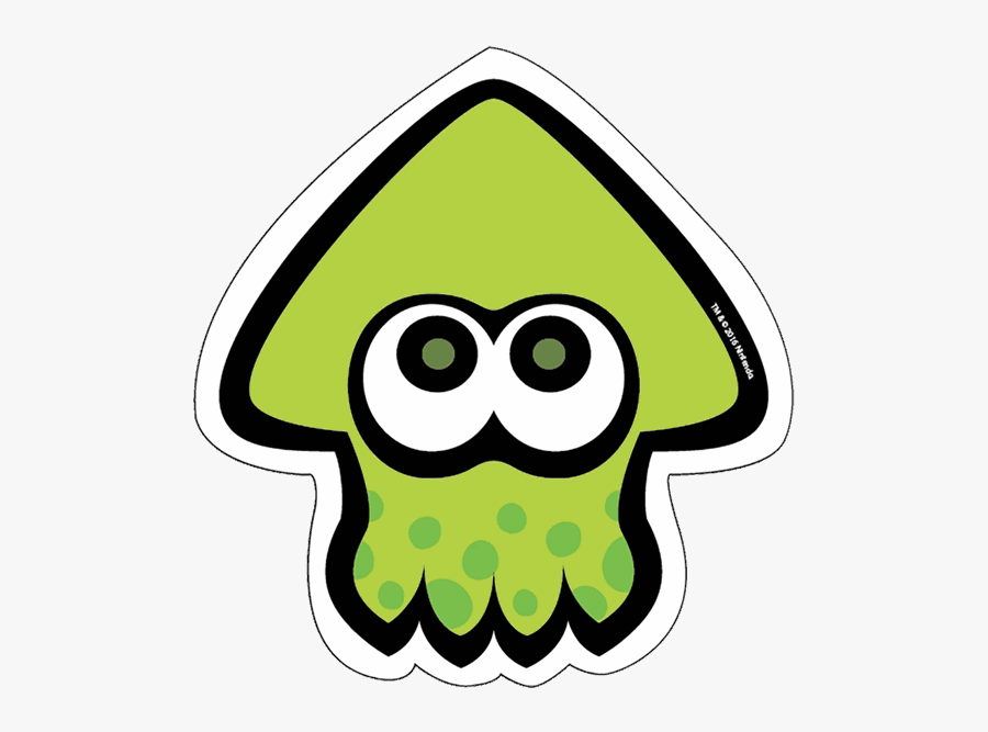 Orange Splatoon Squid, Transparent Clipart