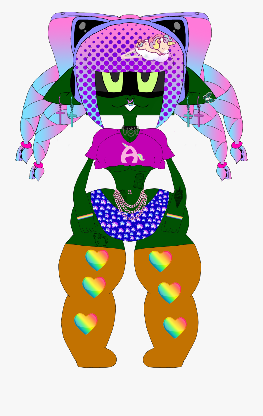 Mob Squad X Splatoon Oc - Illustration, Transparent Clipart