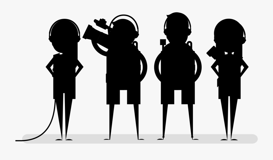 Black & White - Silhouette, Transparent Clipart