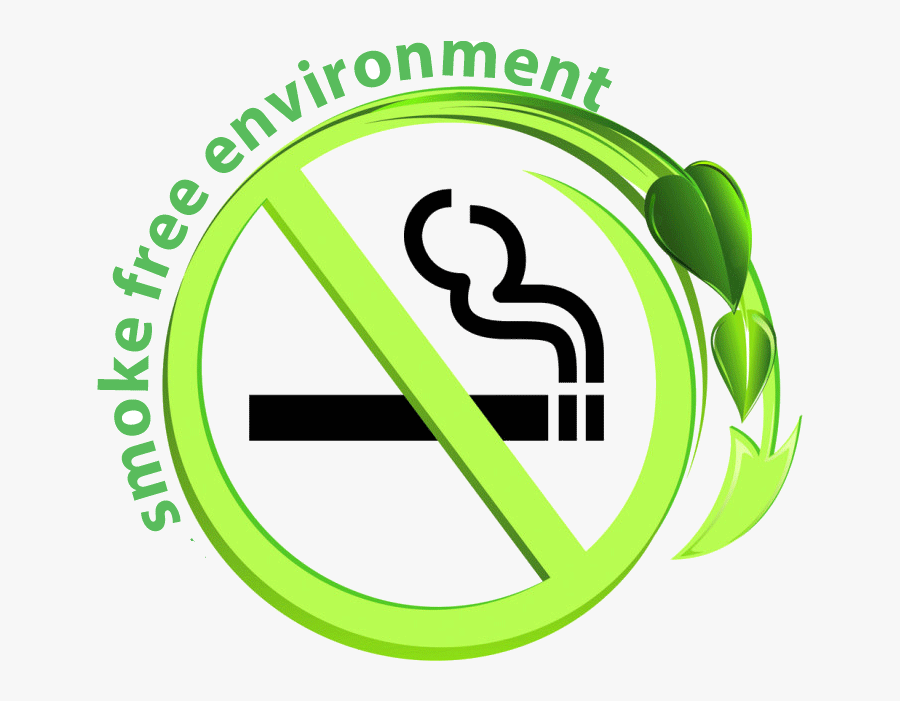 Hd Free Logo Smoking - No Smoking Sign Green, Transparent Clipart