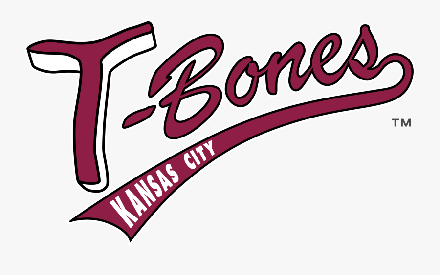 2400 X 2400 - Kansas City T Bones Baseball Logo, Transparent Clipart