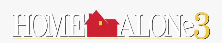 Home Alone 3 Logo, Transparent Clipart
