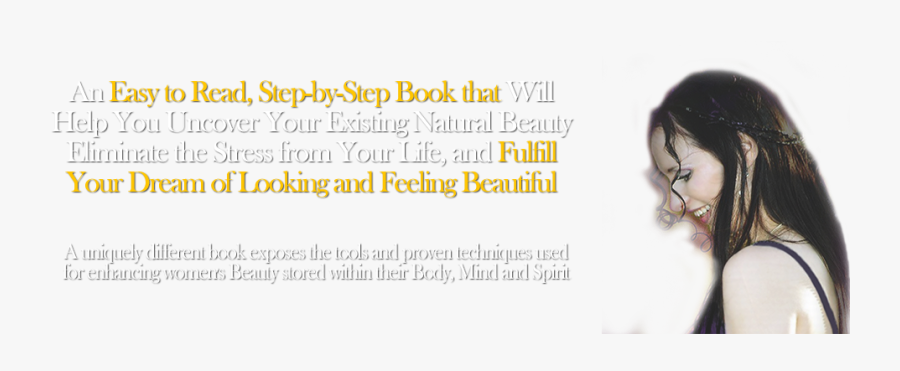 The Ultimate Beauty Guide - Calligraphy, Transparent Clipart