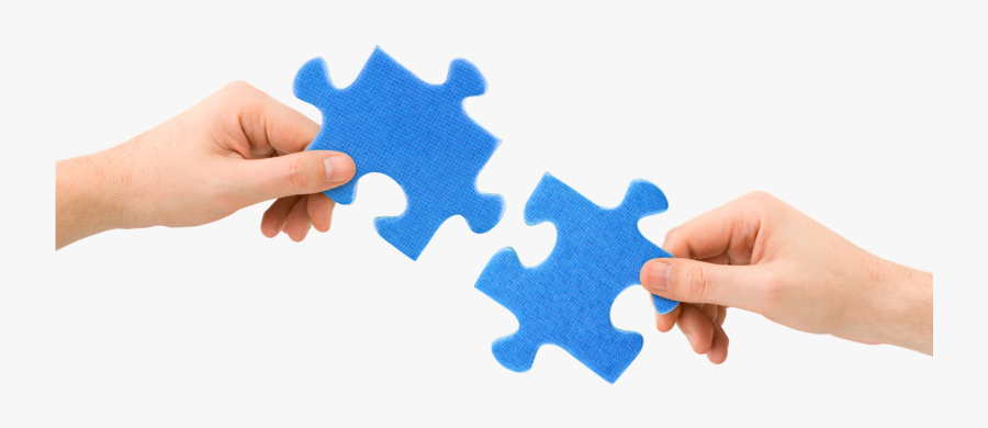 Interlocking Puzzle Pieces Fit Together - Puzzle Piece Fit Transparent, Transparent Clipart