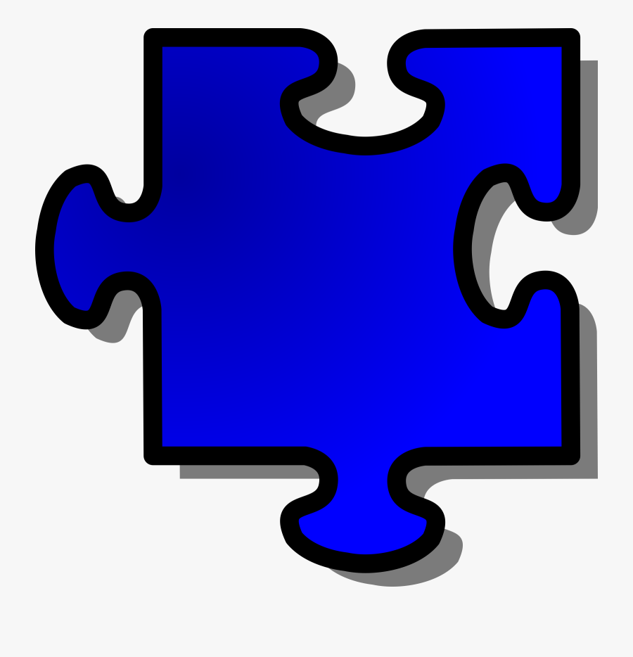 Single Puzzle Piece Clipart, Transparent Clipart