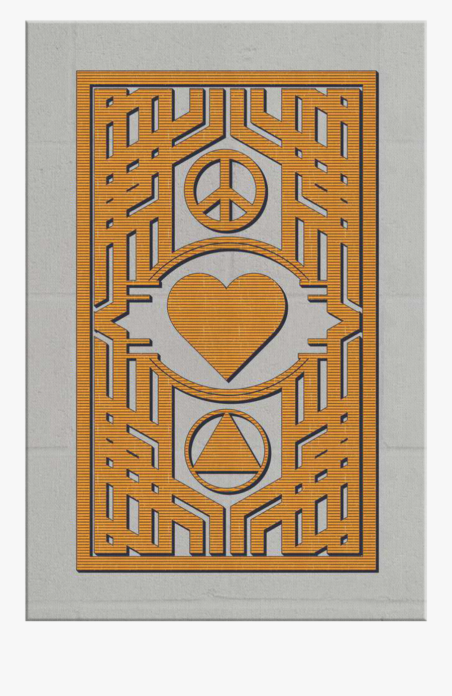"peace, Love, And Aa - Poster, Transparent Clipart