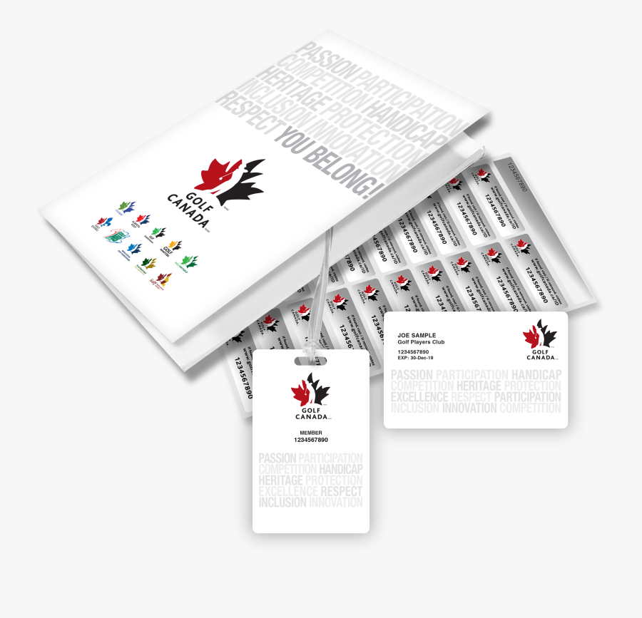 Transparent Ontario Png - Golf Canada Membership Package, Transparent Clipart