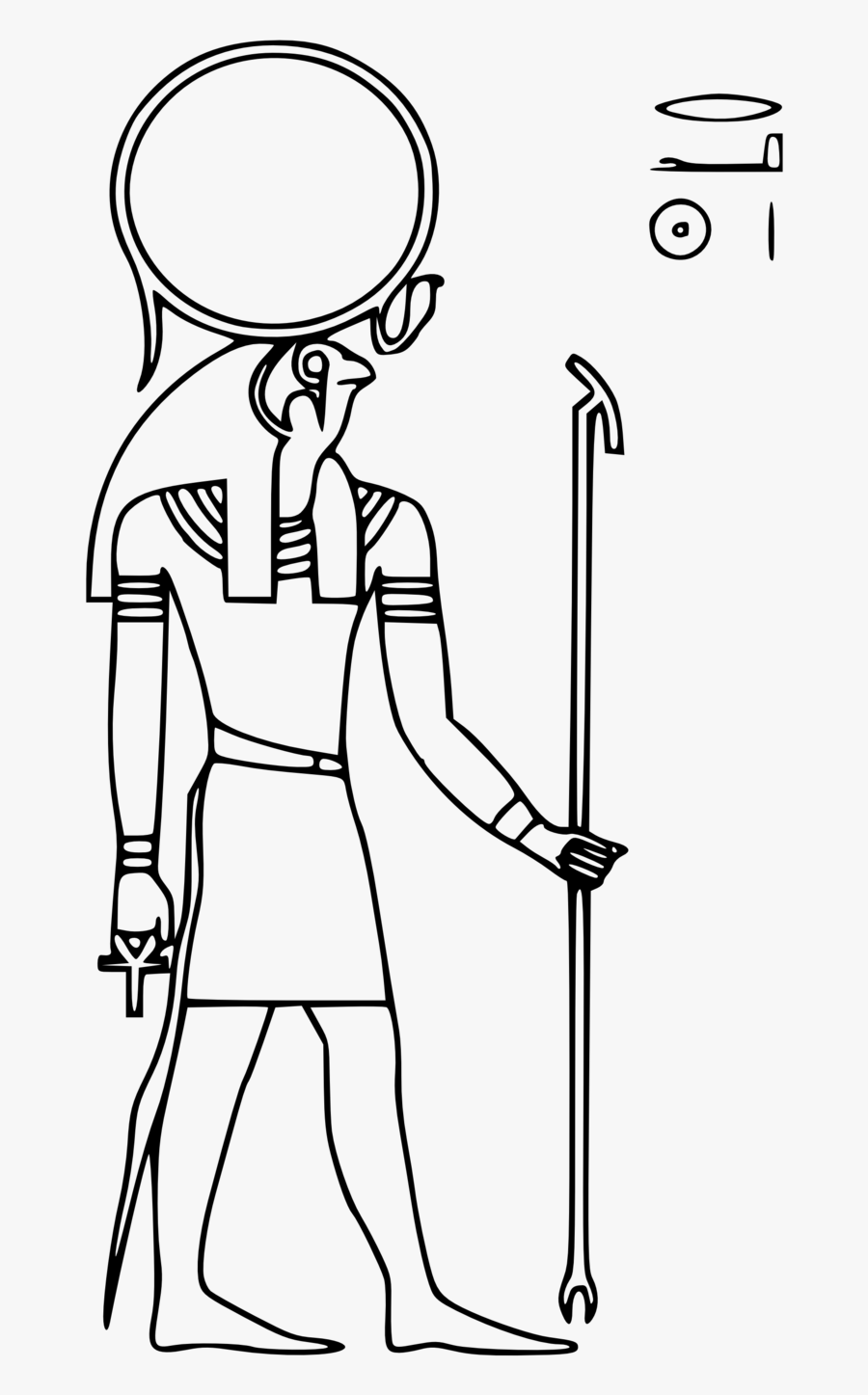 God Of Peace Egypt, Transparent Clipart