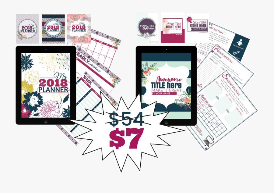 Workbook Template In Canva, Transparent Clipart