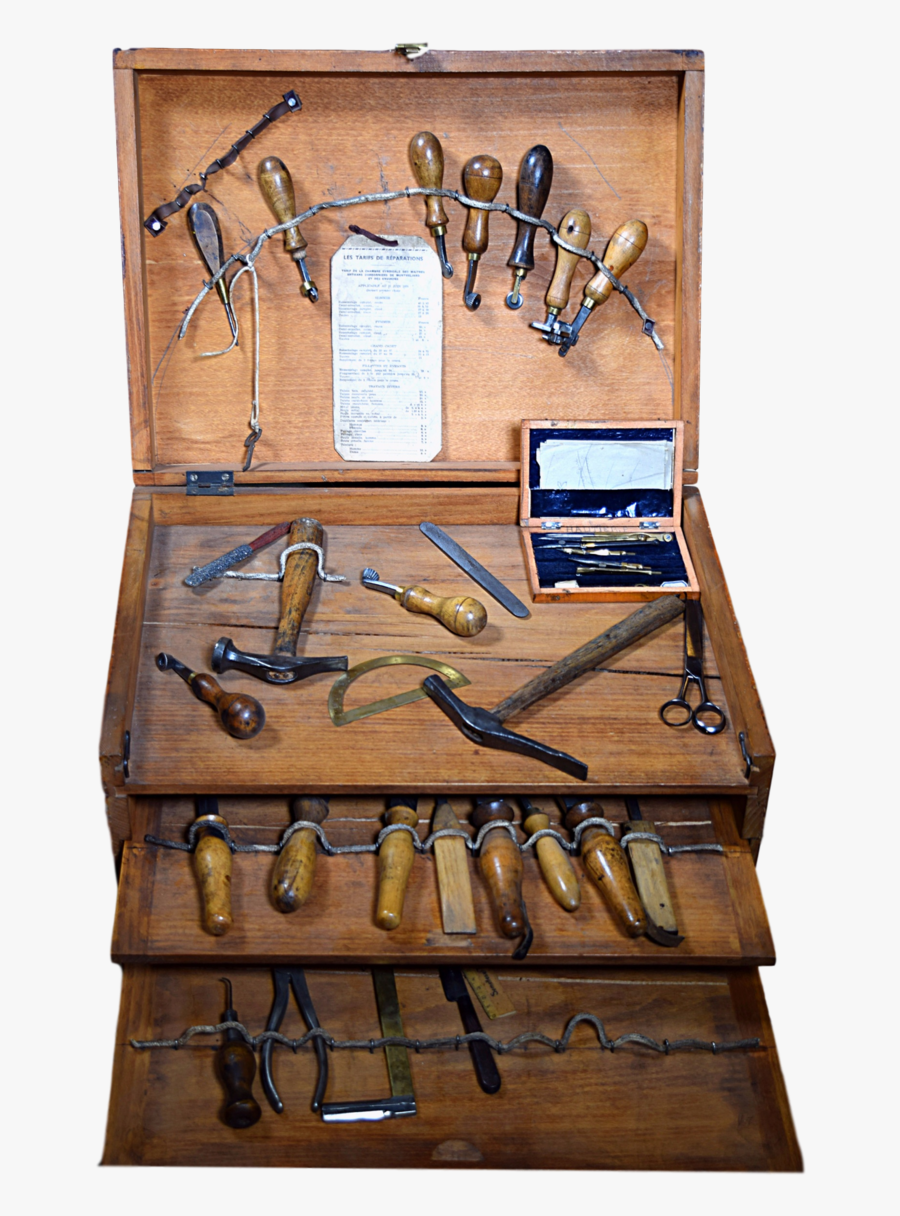 Clip Art Antique Tool Box - Firearm, Transparent Clipart