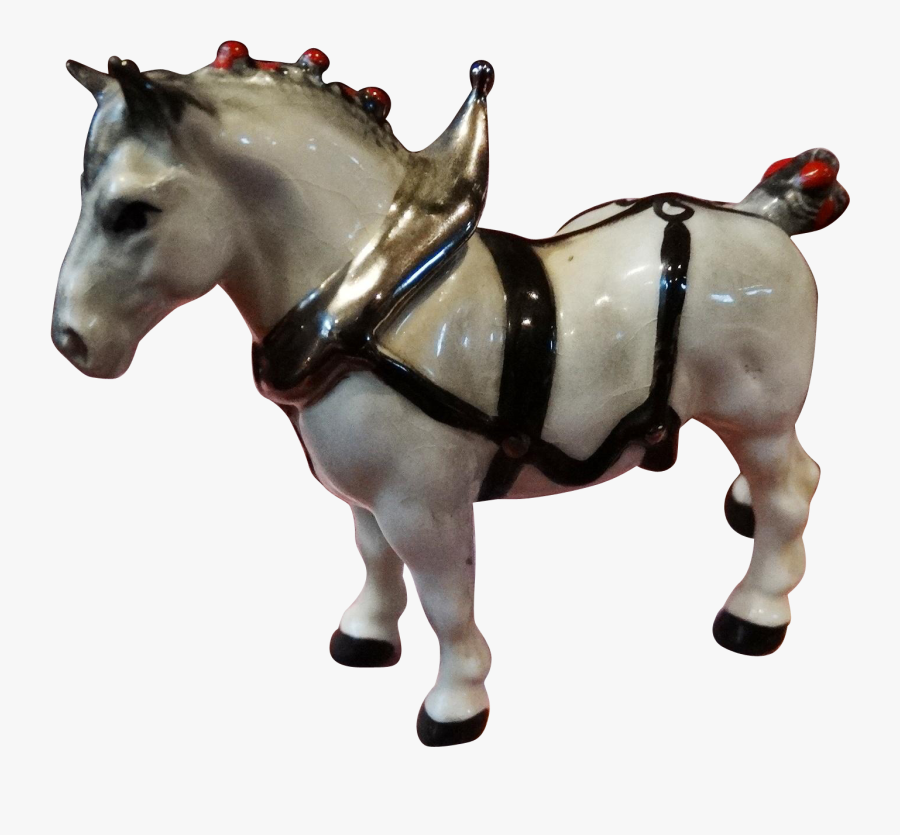 Clip Art Porcelain Horses - Working Animal, Transparent Clipart