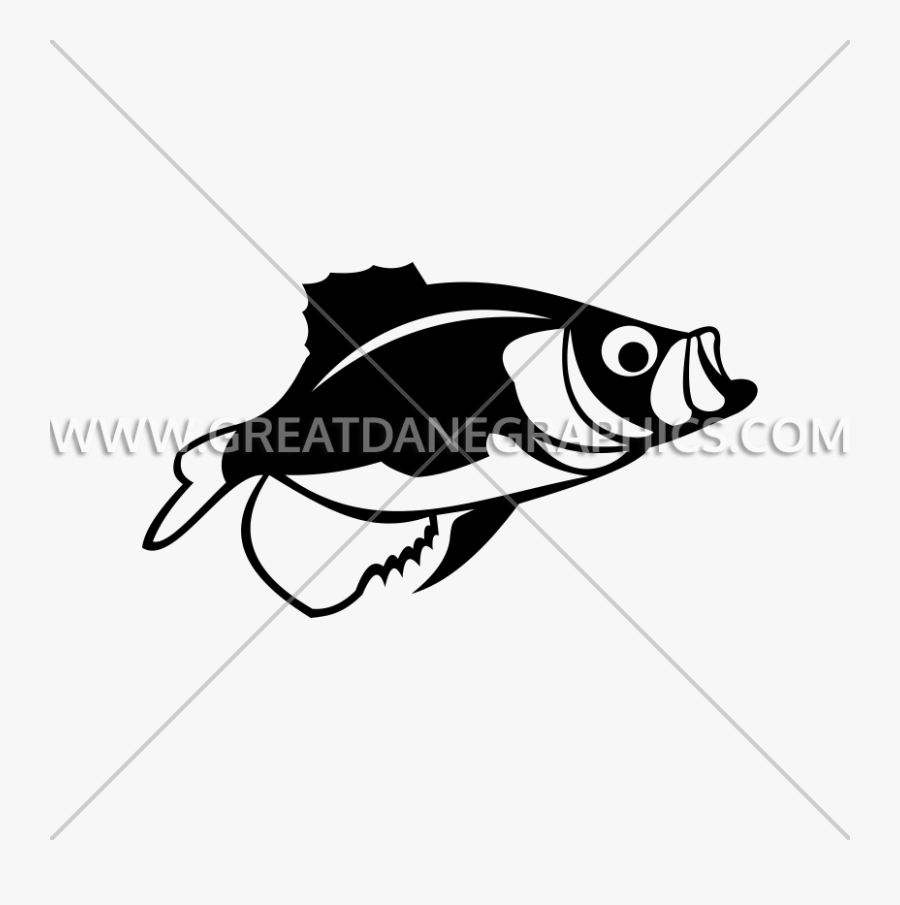 Crappie Branch Production Ready Artwork For T Shirt, Transparent Clipart