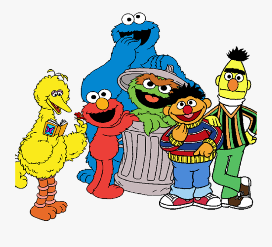 Pieces Clipart Sesame Street - Transparent Sesame Street Characters Png, Transparent Clipart