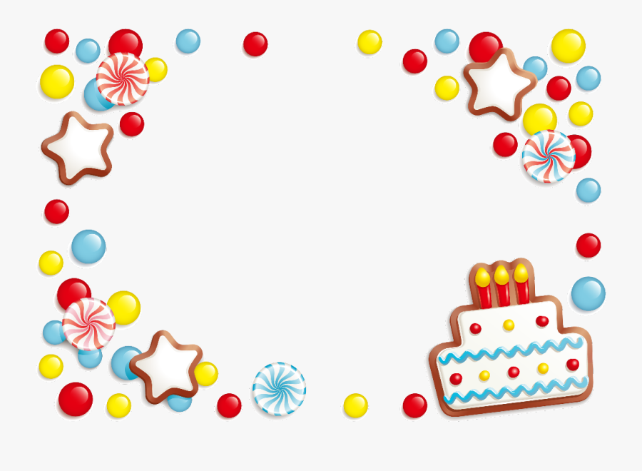 #happybirthday #birthday #frame #ftestickers - Happy Birth Day Cover, Transparent Clipart