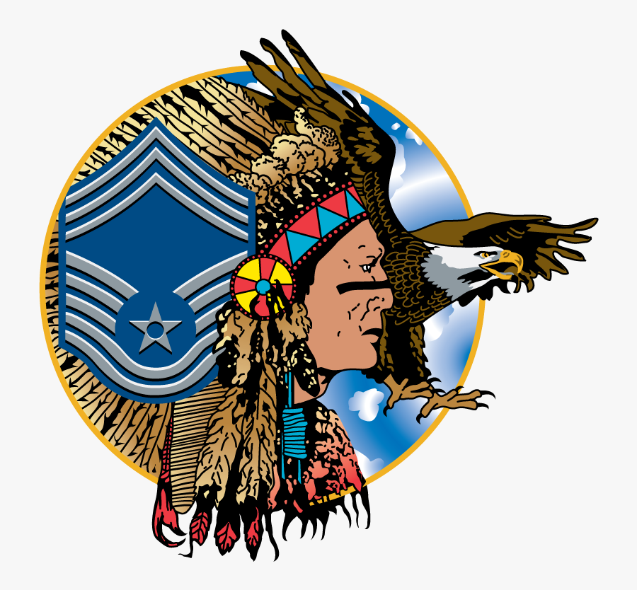 Transparent Master Chief Clipart - Air Force Chief Master Sergeant Logo, Transparent Clipart