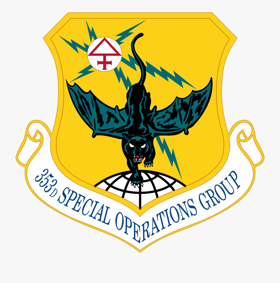 Chief Master Sergeant Clipart - 353rd Special Operations Group, Transparent Clipart