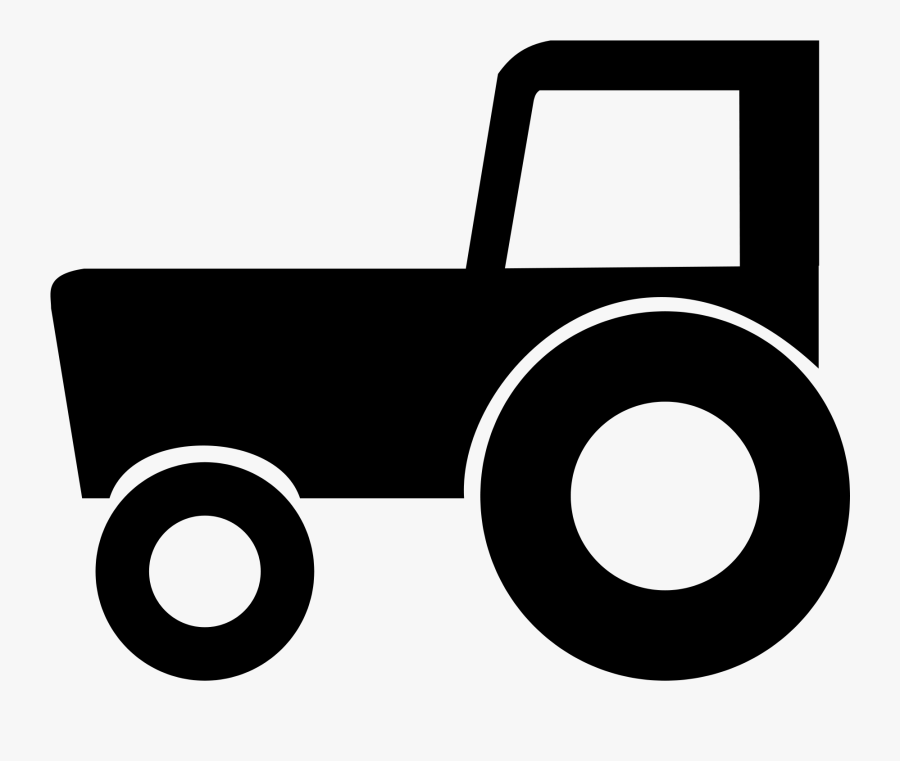 Tractor Vector Svg - Tractor Symbol, Transparent Clipart