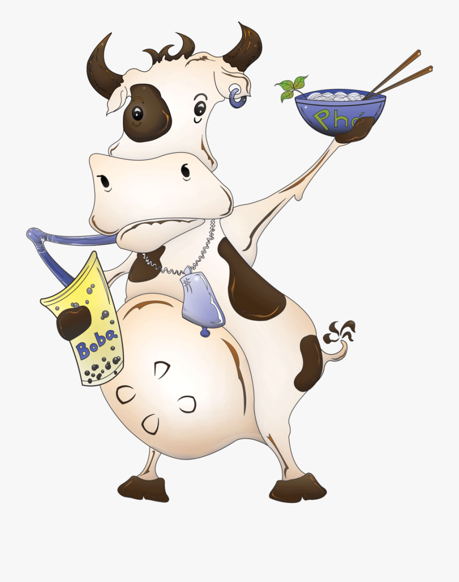 Transparent Boba Png - Boba Cow, Transparent Clipart
