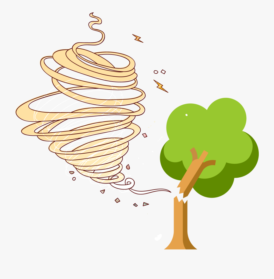 Typhoon Euclidean Vector Element Weather - Typhoon, Transparent Clipart