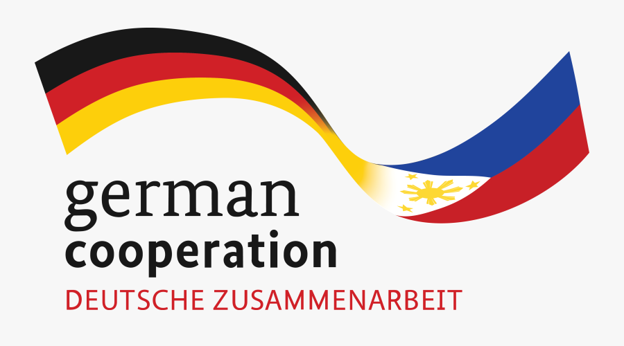 Flood Clipart Typhoon - German Cooperation Philippines Logo, Transparent Clipart