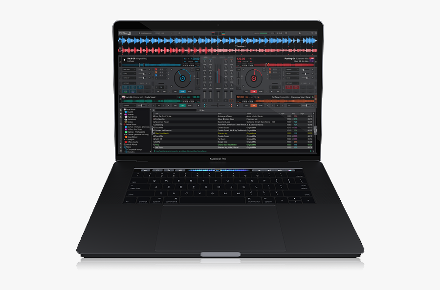 Dj Laptop Png, Transparent Clipart