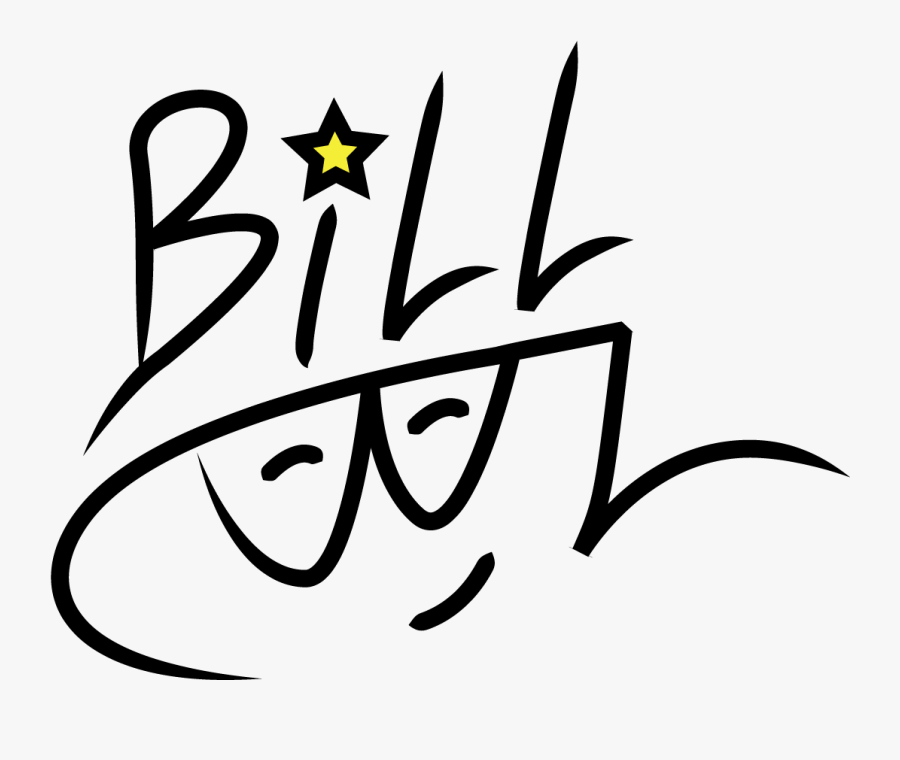 Dj Bill Cool - Line Art, Transparent Clipart