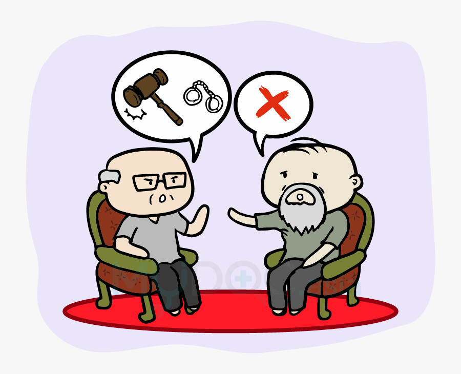 How To Protect Our Elderly Loved Ones - Cartoon, Transparent Clipart