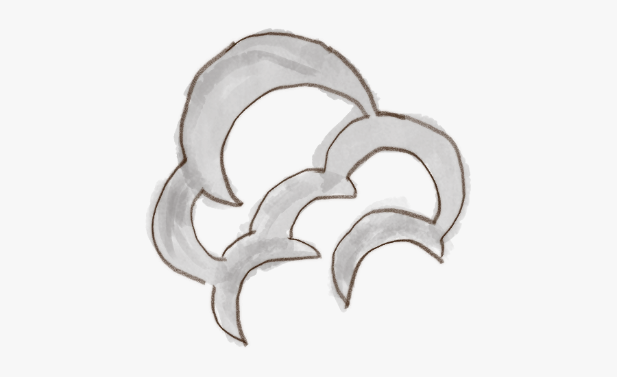 Graveyard Clipart Shadow - Heart, Transparent Clipart