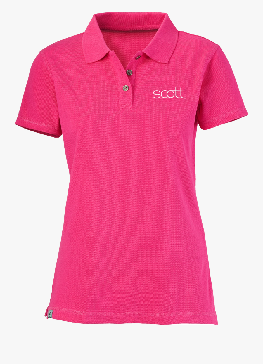 Polo Shirt Png Image - Pink Polo T Shirt Women, Transparent Clipart