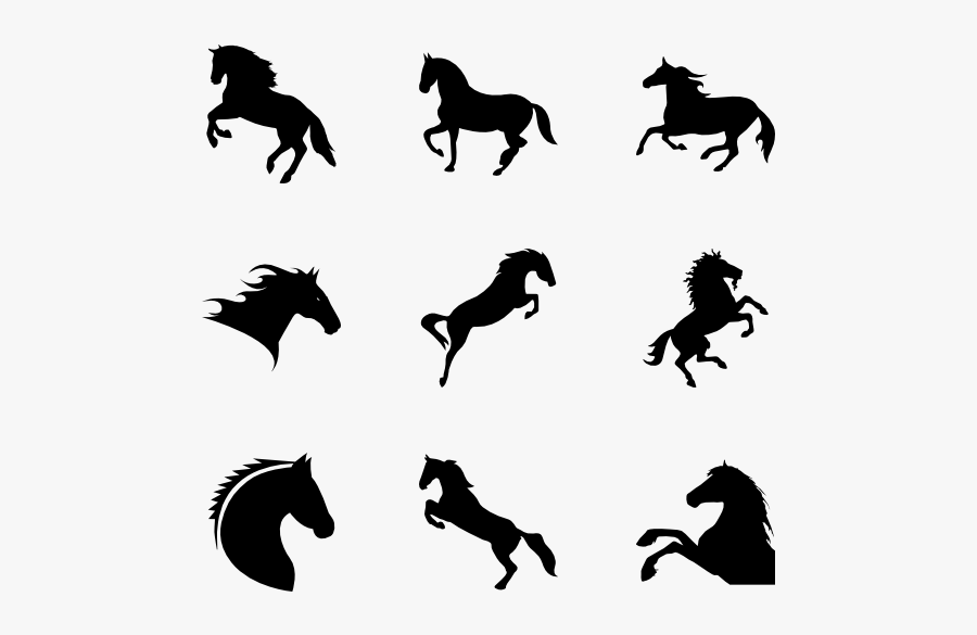 110966 Horses Free Svg From Flatiron Icon Pack - Horse Png Icon, Transparent Clipart