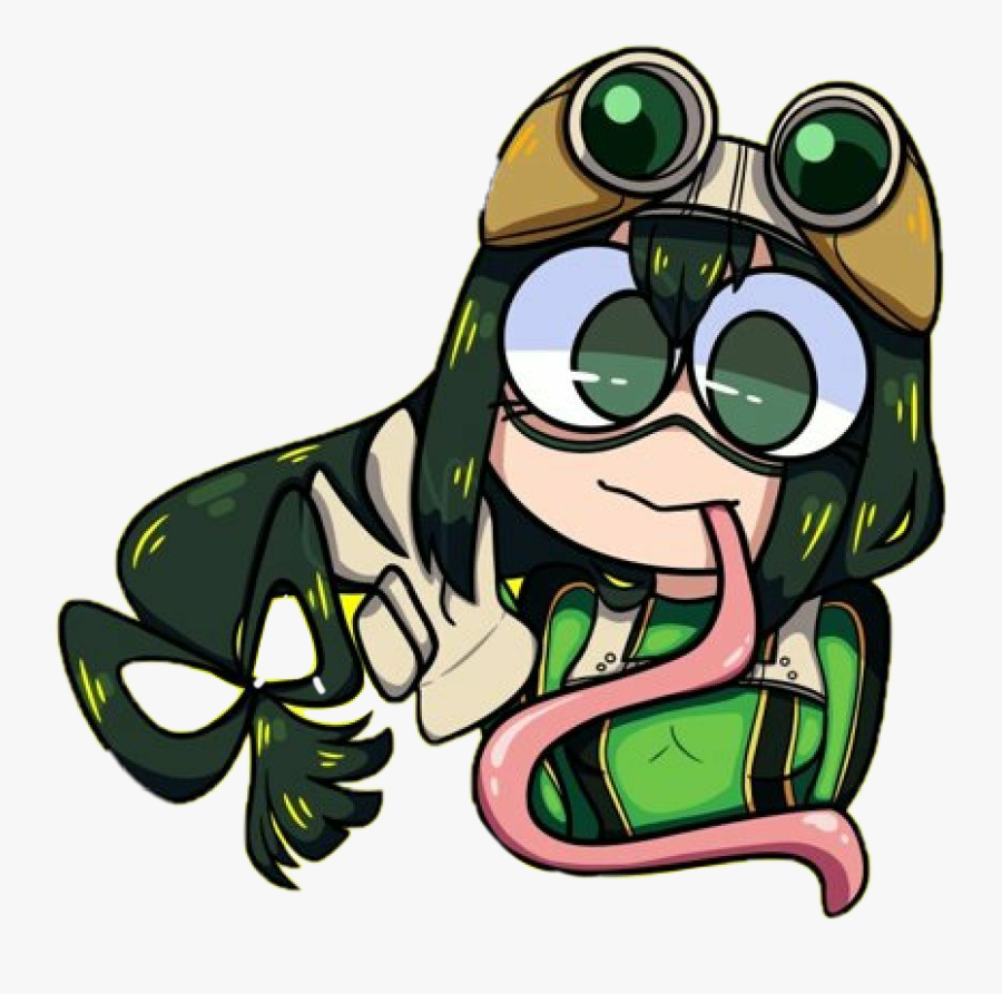 #bnha #tsuyu #froppy - Cartoon, Transparent Clipart
