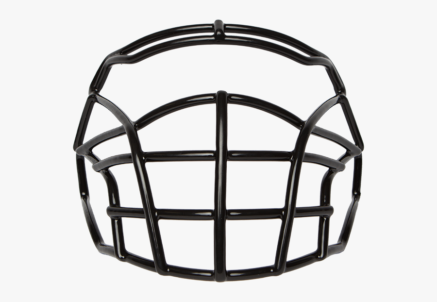 Black Pursuit Big Skill Facemask - Xenith Pursuit Facemask, Transparent Clipart