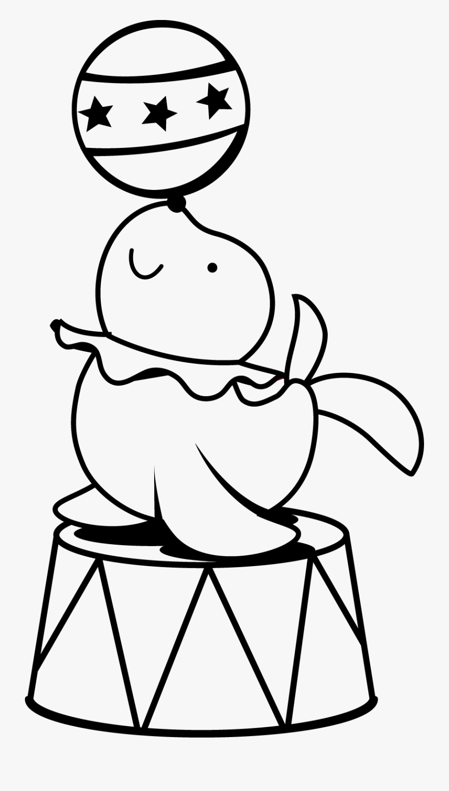 Circus Clipart Black And White, Transparent Clipart