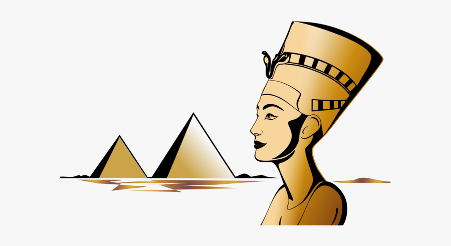 Kisspng Egyptian Pyramids Nefertiti Bust Ancient Egypt - Egypt Clipart Png, Transparent Clipart