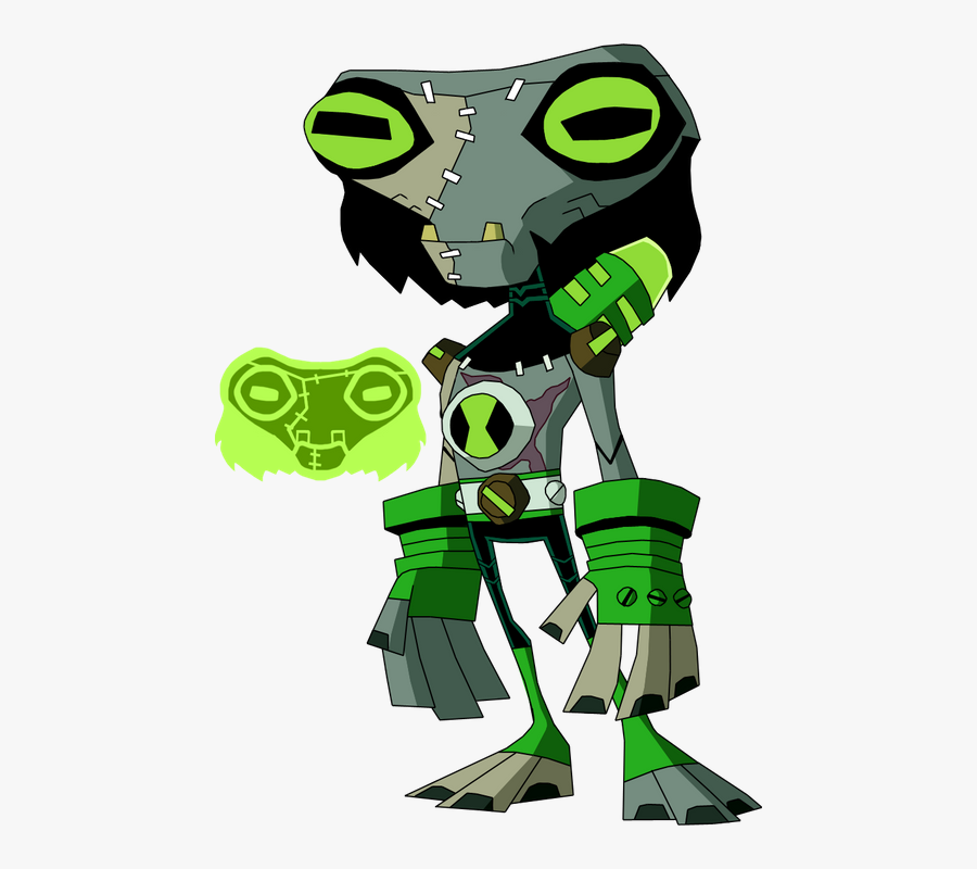 Frankenstein Clipart Walking - Ben 10 Fusion Frankenstrike, Transparent Clipart