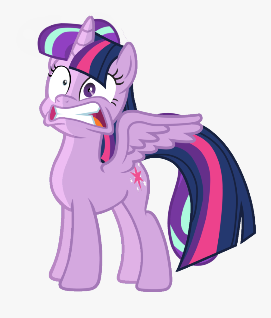 Twlight Zone - Twilight Sparkle And Starlight Glimmer Fusion, Transparent Clipart