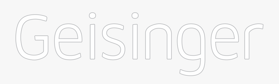 Geisinger Logo Black And White, Transparent Clipart
