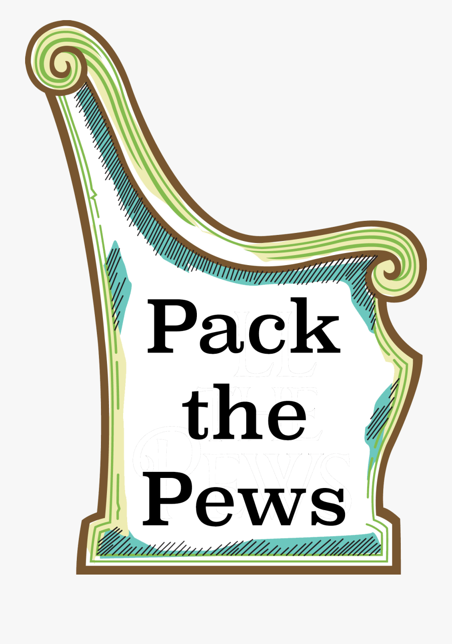 Pews - White Click Here Button, Transparent Clipart