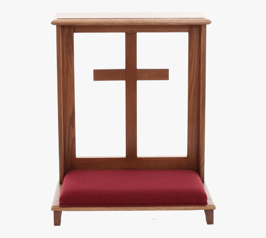Kneeler Prie-dieu Prayer Bench Pew - Modern Prayer Kneeler, Transparent Clipart