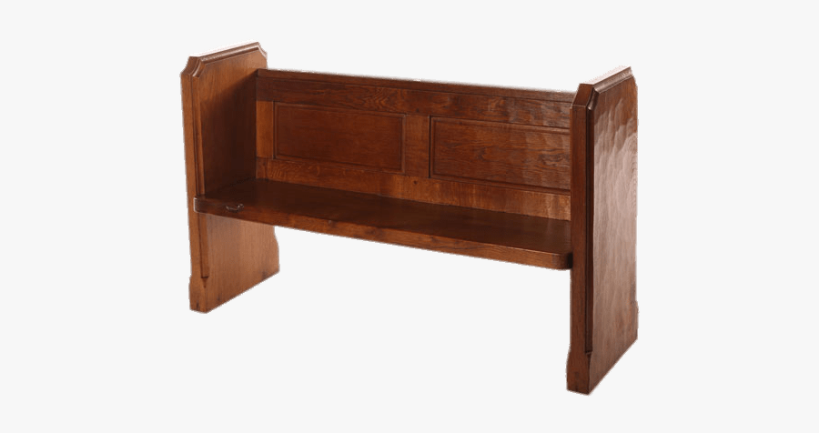 Classic Pew - Bench, Transparent Clipart