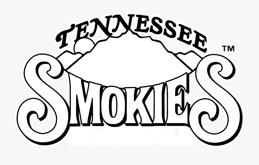 Tennessee Drawing Transparent - Tennessee Smokies Old Logo, Transparent Clipart