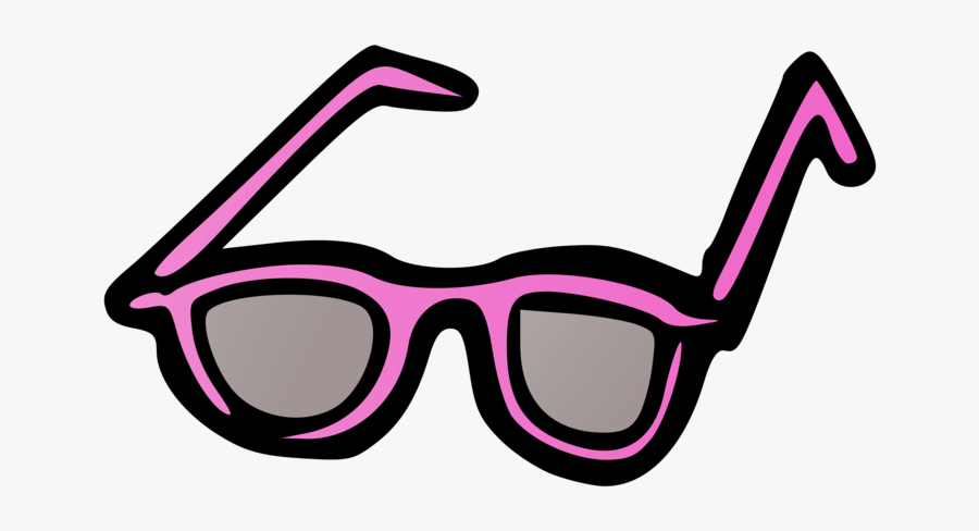 Pink,costume Accessory,sunglasses - Sunglasses Clip Art, Transparent Clipart