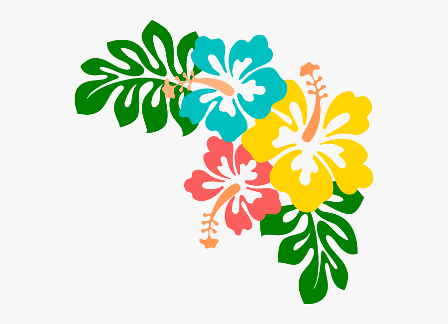 Hawaii Lei Desktop Wallpaper - Hawaiian Flowers Transparent Background, Transparent Clipart
