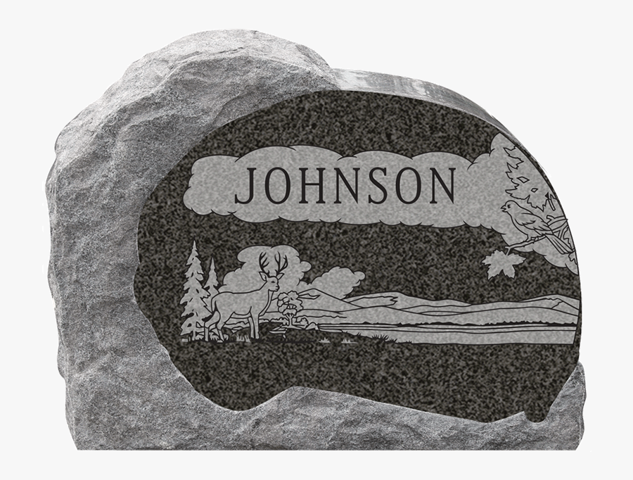 Rocky Design Dark Cloud Blasted - Headstone, Transparent Clipart